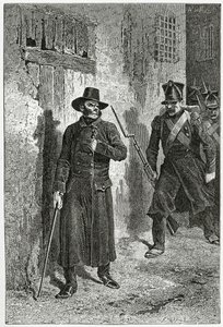 Illustrazione da Les Misérables, XIX secolo da Alphonse Marie de Neuville